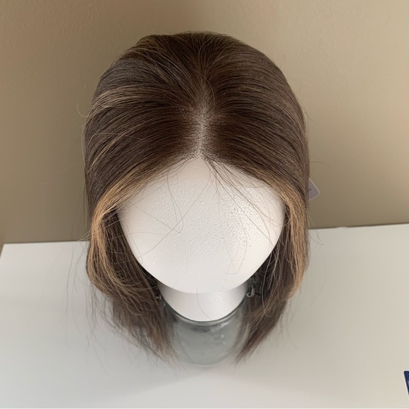 Human hair topper Airy Elegance by Uniwigs - Picture 5 of 12